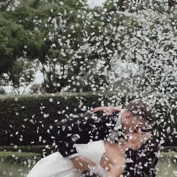 white|Confetti Cannon - The Whole Bride