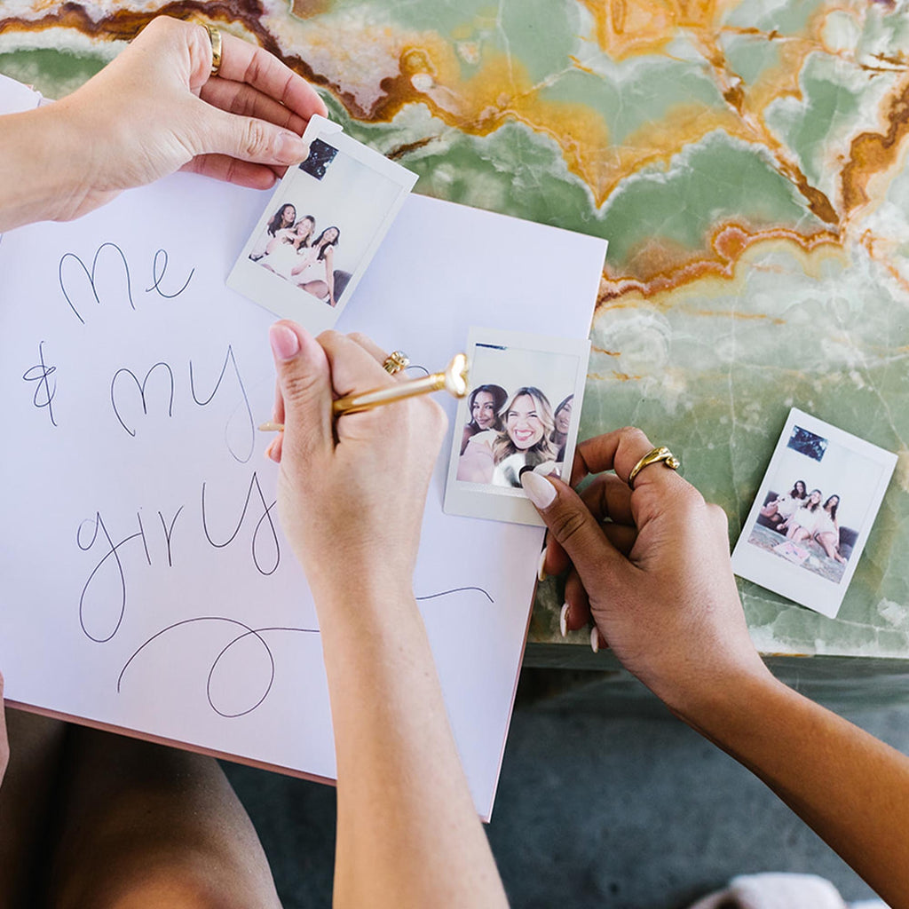 white|Photo Corners for Guest Book - The Whole Bride