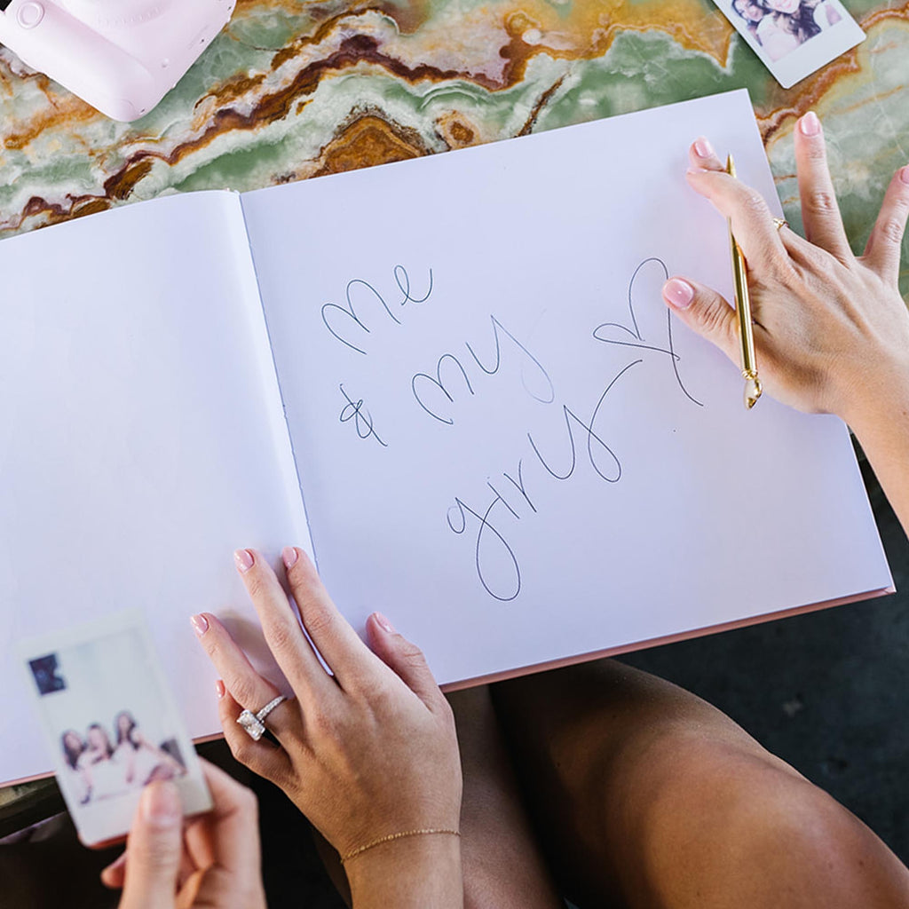 gold|Photo Corners for Guest Book - The Whole Bride